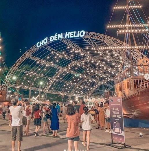 Chợ đêm helio - Thiên đường ẩm thực đà nẵng về đêm lớn nhất Đà Nẵng