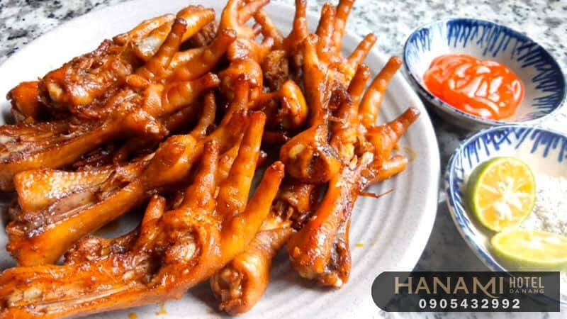 Best Grilled chicken feet in Da Nang