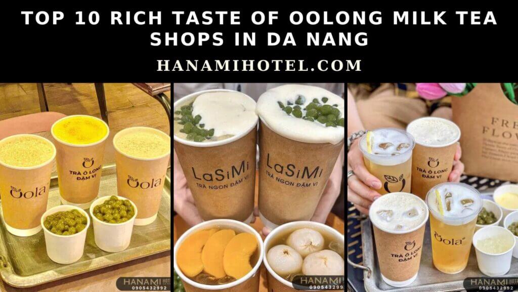 oolong milk tea shops in Da Nang